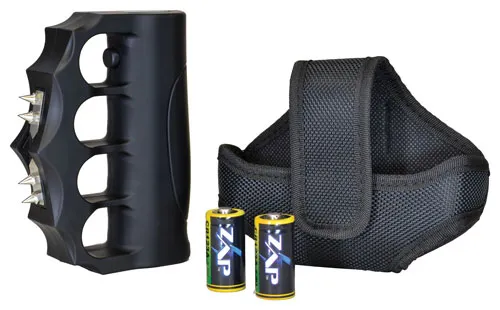 Zap ZAPBK950E Blast Knuckles Extreme 950,000V Stun Gun Black - View 2