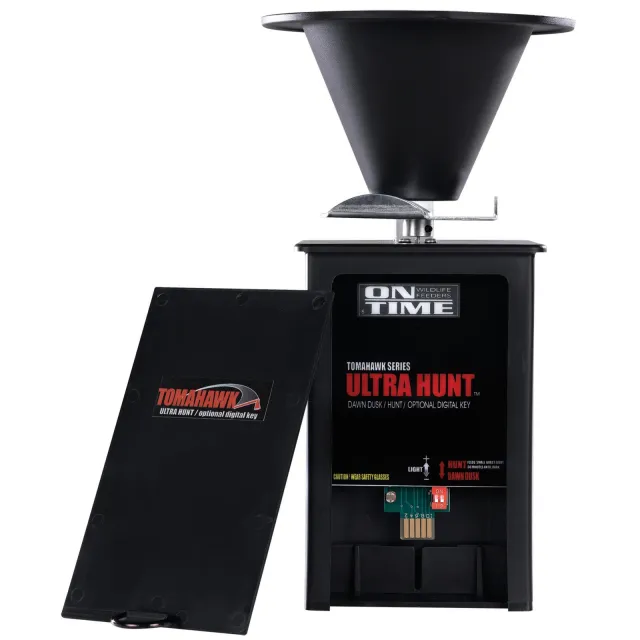 On Time 43005 Tomahawk Ultra Hunt Feeder Black Waterproof 6V Timer - View 2