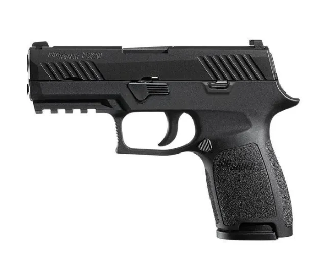 Sig Sauer P320 Compact 9mm 3.9 In 10 Round Black 320C-9-BSS-MS-MA - View 2