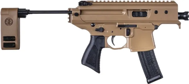 Sig Sauer SIGMPX 9mm 3.5In Barrel 20rd PDW Semi-Auto Coyote Tan - View 2