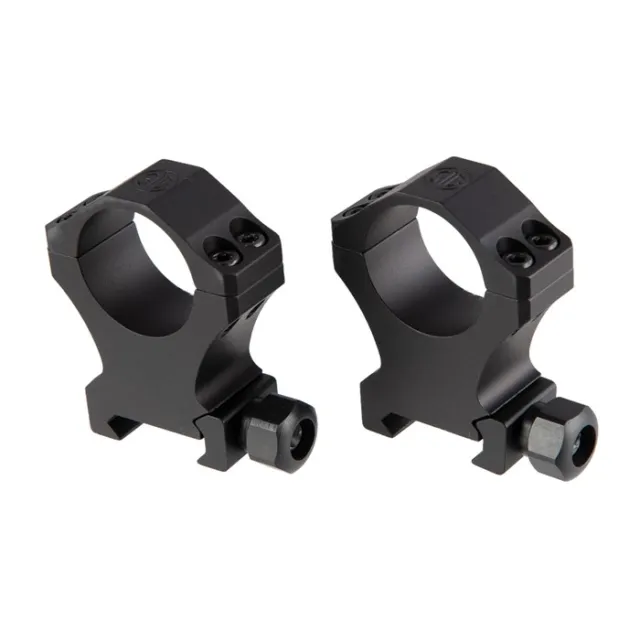Sig SAUER Alpha1 1in Extra High 1.25in Aluminum Matte Black Scope Rings - View 2
