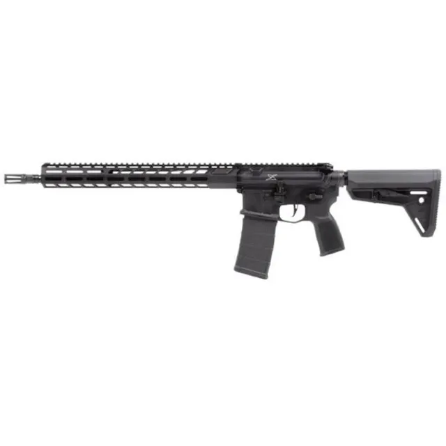 Sig Sauer M400 X-Series 5.56 NATO 16" 30+1 Black Magpul SL-K Stock Flat Match Trigger - View 2