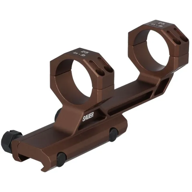 Sig Sauer SOA20016 TANGO MSR Scope Mount 30MM 1.535" Coyote Brown - View 3