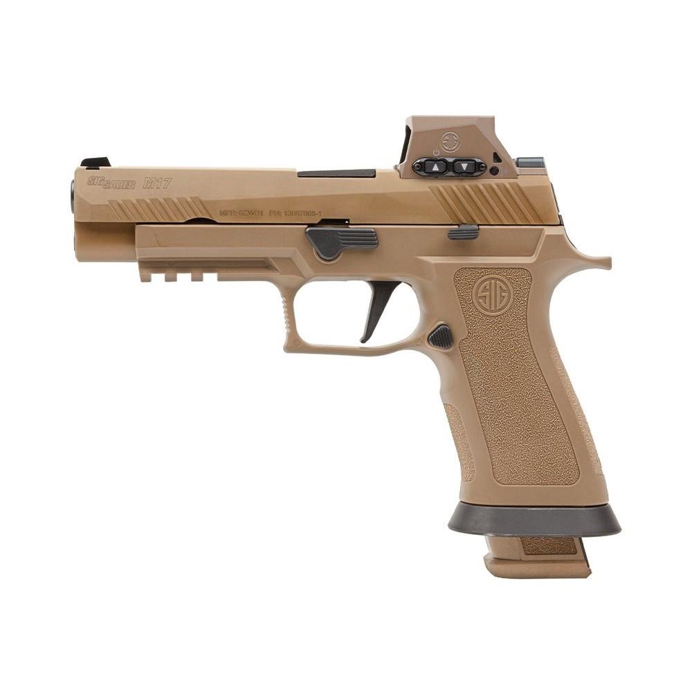 Sig Sauer M17X 9mm 4.7in Barrel Coyote 21rd Semi-Auto Pistol - View 2