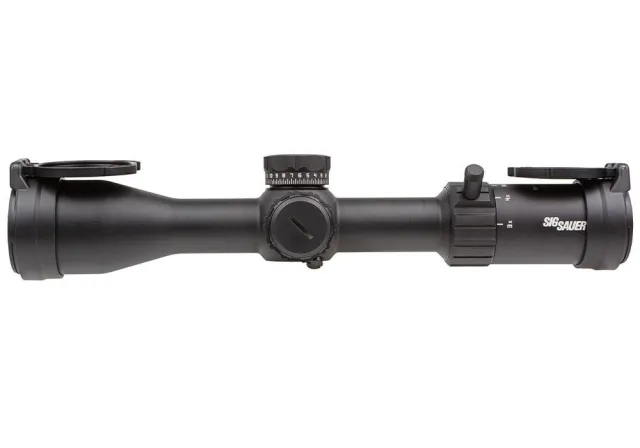 SIG SAUER Whiskey 4 3-12x44mm Rifle Scope BDC Black - View 2
