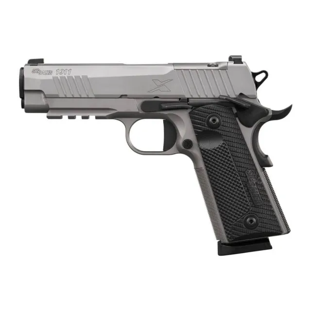 Sig SAUER 1911XR-45-SS 45 ACP 5" Stainless Semi-Auto Pistol 8+1 Capacity - View 2