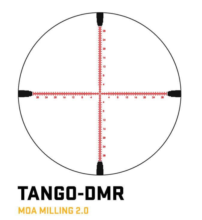 Sig Sauer SOTD62111 TANGO DMR Rifle Scope 2-12X FFP MOA Reticle 42mm Black - View 2