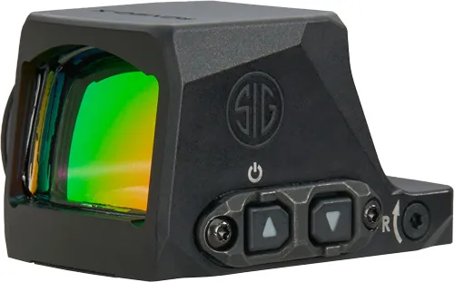 Sig Sauer Romeo-X 1x24mm 3MOA Green Dot Enclosed RX Mount Black - View 2