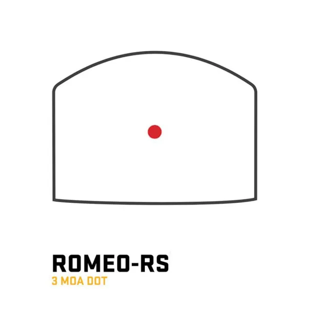 SIG SAUER SOR02030 Romeo-RS 3 MOA Red Dot Sight Black Pro Footprint - View 2