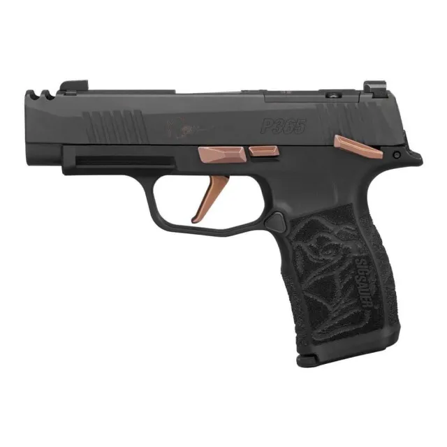 SIG P365 XL 9MM 3.1" XRAY-3 OR 10RD Rose Kit Black CA Comp - View 2