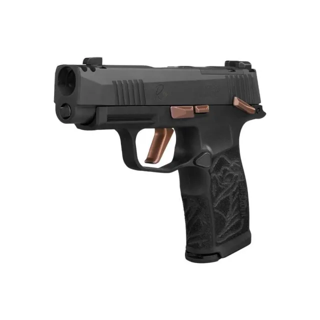 SIG P365 XL 9MM 3.1" XRAY-3 OR 10RD Rose Kit Black CA Comp - View 3