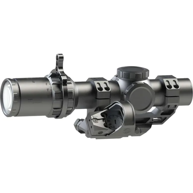 Sig Sauer Tango-MRS Compact Rifle Scope 1-6x24 30mm SFP BDC6 Illum. Black with Romeo 1 Red Dot - View 2