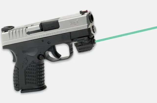 LaserMax LMSMICRO2G Green Laser, Black, 0.75 in, 0.50 oz, Picatinny - View 2