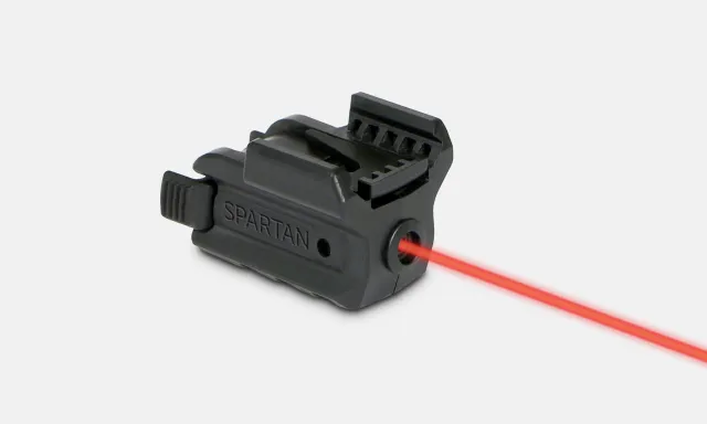 LaserMax SPSR 5mW Red Adjustable Laser Black Rail-Mount 0.63" AT 20 YARDS - View 2