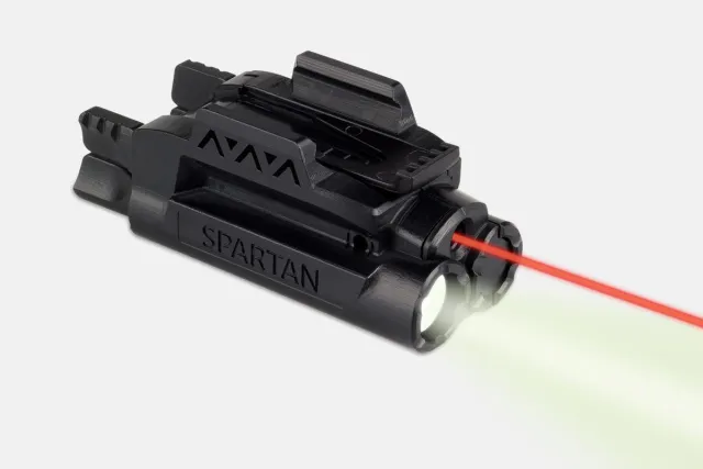 LaserMax Spartan 120 Lumens Black 650nm 5mW Light/Laser 0.63" AT 20 YARDS - View 2