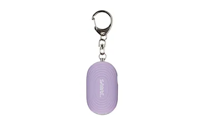 Sabre 2-in-1 Alarm 130db 20 Lumen LED Light Snap Hook Lavendar - View 2