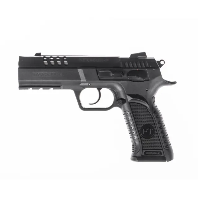 Tanfoglio Hexagon P Semi-automatic DA/SA Polymer Frame Pistol 9MM 4.45" - View 2