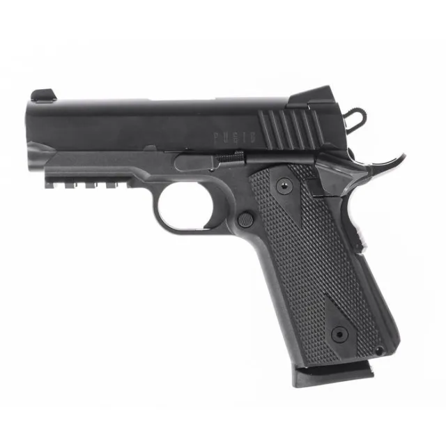 IFG Tanfoglio Pugio 1911 Polymer Handgun 9mm Luger 10rd Magazines(2) 3.5 Bull Barrel Pic Rail - View 2