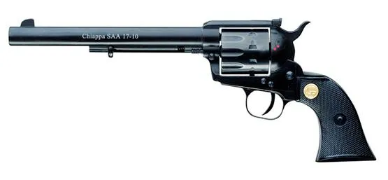 Chiappa CF340182 SAA 1873 Revolver 17 HMR 10-Shot 7.5" Blued Steel Barrel - View 2