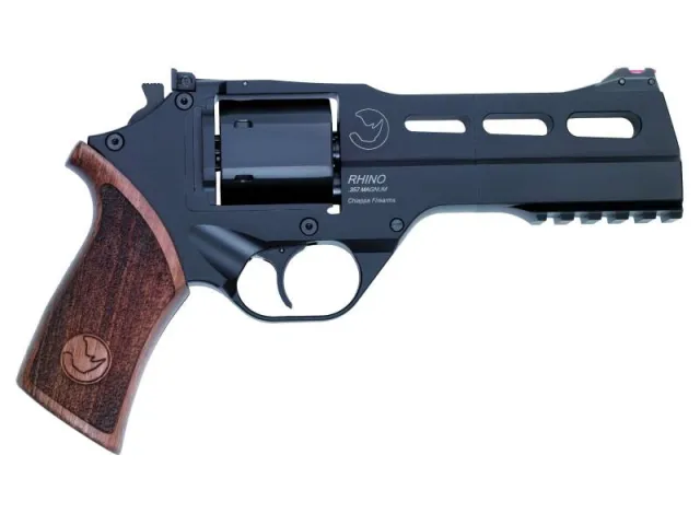 Chiappa Firearms Rhino 50Sa 9MM 5" Adj. Sight Black/Walnut CF370278 - View 2