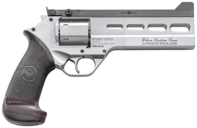 Chiappa 340302 Rhino Match Master 38 Special 6" Gray PVD Revolver 6 Shot - View 2