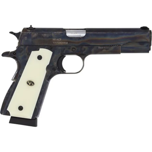Charles Daly 440191 1911 Field .45ACP 5" Case Colored Ivory Grips - View 2