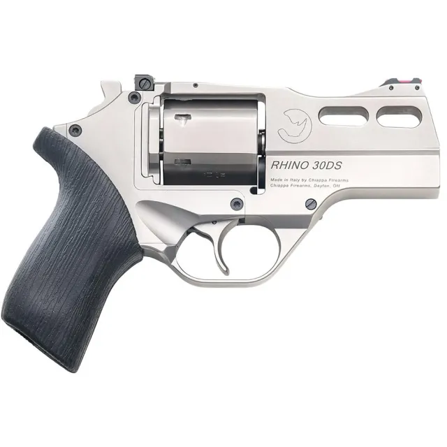 Chiappa Rhino 30 DS Revolver 10mm 3 in. Nickel w/BLK Grip 6 rd - View 2