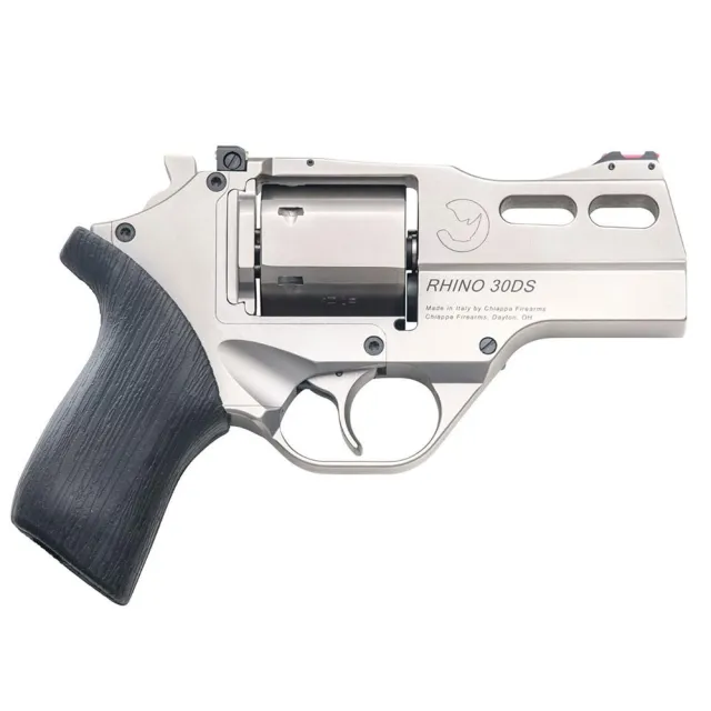 Chiappa Rhino 30 SAR Revolver 10mm 3 in. Nickel w/BLK Grip 6 rd - View 2