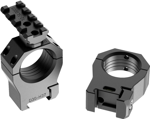 Audere PR0008 Scope Rings PSR 30mm Gen III High w/Level Black - View 3