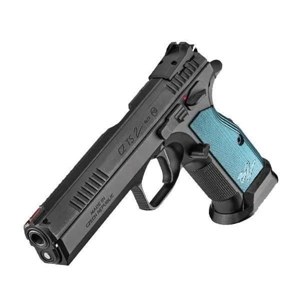 CZ-USA 01220 TS 2 9mm Luger 10+1 5.28" Black Steel Barrel Nitride... - View 2