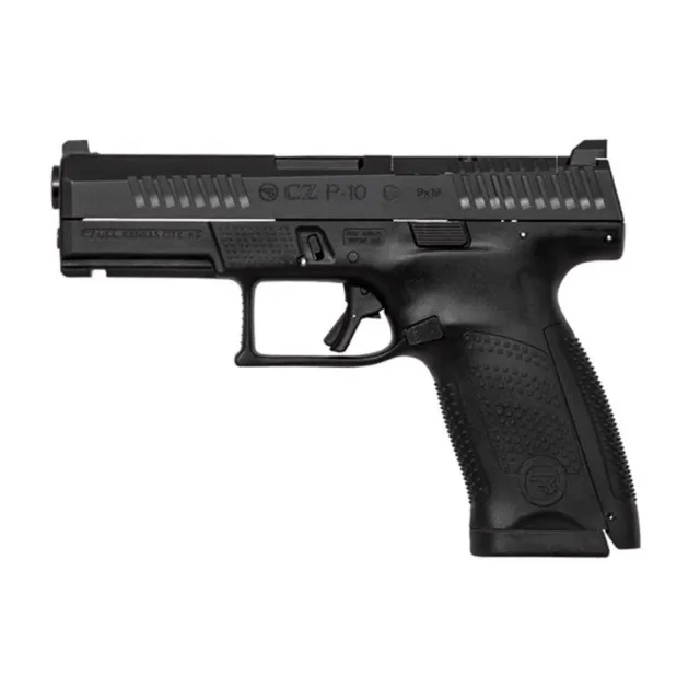 CZ-USA 01536 P-10 C Compact Frame 9mm Luger 10+1 4.02" Black Carbon... - View 2