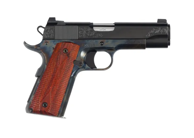 Dan Wesson Heirloom 1911 Commander 45 ACP Carbon Steel 4.25" Blued Slide - View 2