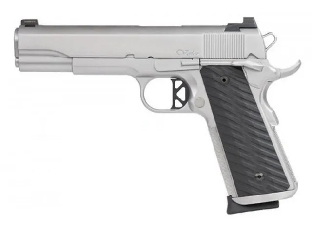 Dan Wesson Valor .45 ACP 5 in Bead Blasted Stainless 8 Round Single Action - View 2