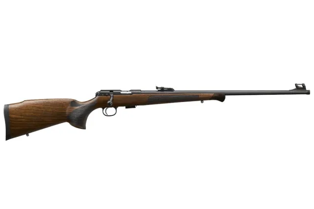 CZ 457 Premium Walnut 22LR 24.8" Barrel 5rd Adjustable Sights - View 2