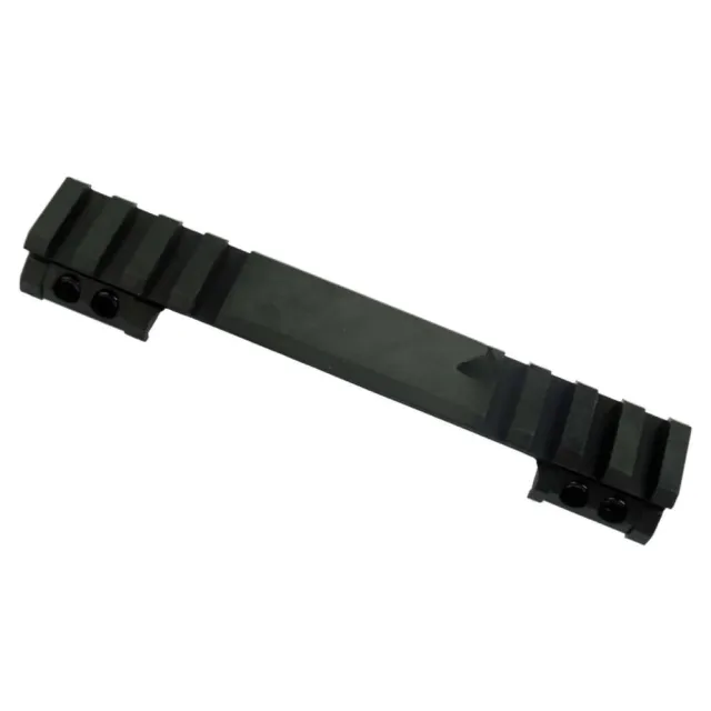 CZ-USA 19011 Weaver Adapter Matte Black Steel Fits CZ 550 - View 2