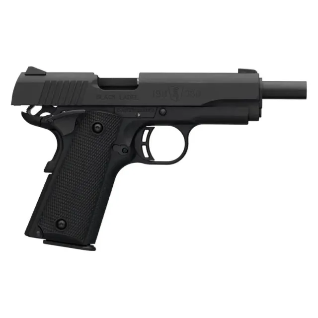 Browning 1911-380 Black Label .380 ACP 4.25 in Matte Black 8rd SA - View 2