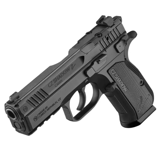 CZ-USA 91244 Shadow 2 Carry Frame 9mm Luger 15+1 4" Black Steel Barrel - View 2