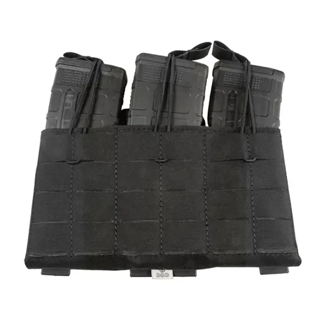 Grey Ghost Gear GTG0384-2 Triple 5.56 Mag Panel Black - View 2