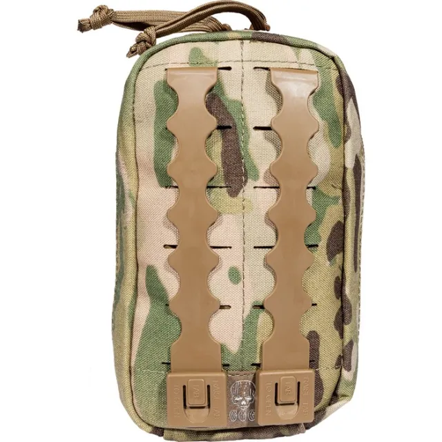 Grey Ghost Gear 1055-5 E&E Vertical Pouch Multicam, MOLLE, 4.5"x6" - View 3