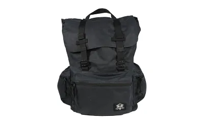 Grey Ghost Gear GTG5943-BLK Drifter Backpack, Waxed Canvas, 1820 Cu In, Black - View 2