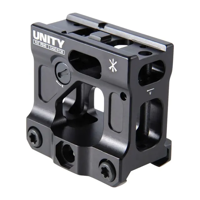 Unity Tactical FSTMICB Fast Micro Black Anodized 7075 T6 Aluminum Mount - View 2