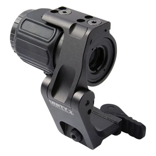 Unity Tactical FAST Magnifier Mount 2.26" Height Anodized Black FST-OMB - View 2