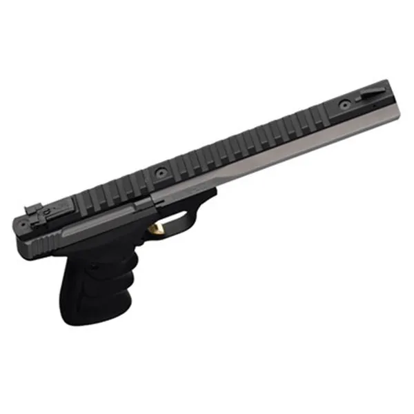 Browning Buck Mark Contour 22 LR 10+1 7.25" Barrel, Matte Stainless Slide, Matte Black Frame, Finger Grooved Ultragrip RX Grip - View 5