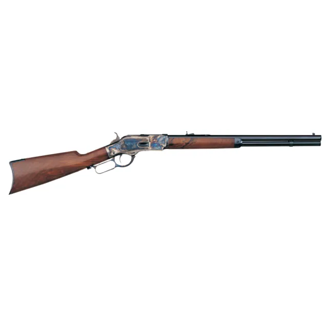 Taylors & Company 1873 Lever Action 357 Magnum 20 in Case Hardened 10 Rds - View 2