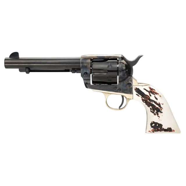 Taylor's & Company 1873 Cattleman 357 MAG/38 SPL 5.5 In 6rd Blued - View 2
