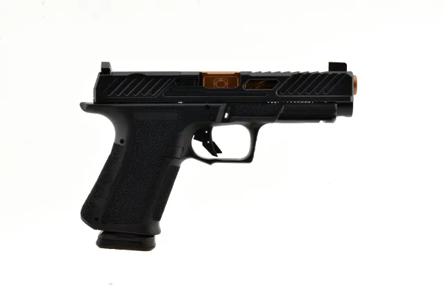 Shadow Systems MR920L Elite 9mm 4.5" Black/Bronze Optic Pistol - View 2