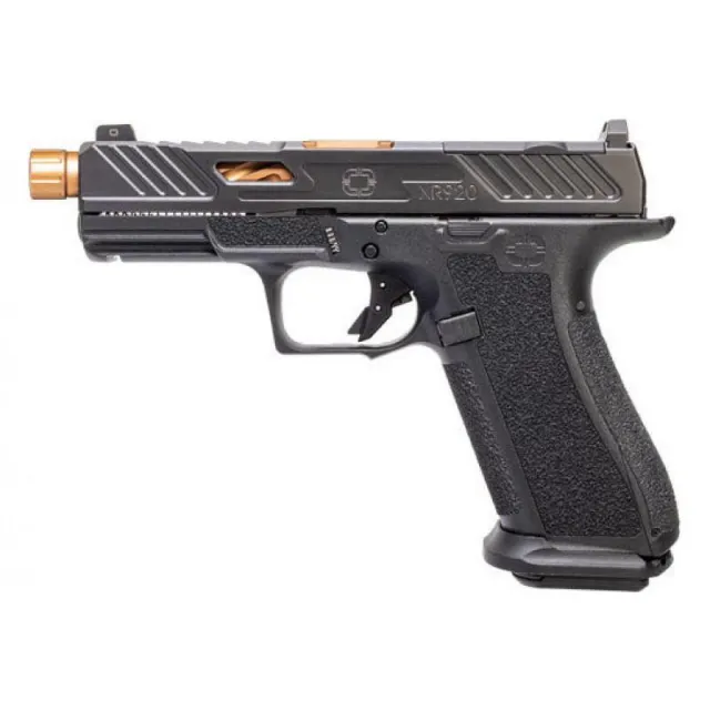 Shadow Systems XR920 Elite 9mm Pistol, Black, Threaded Barrel - View 2