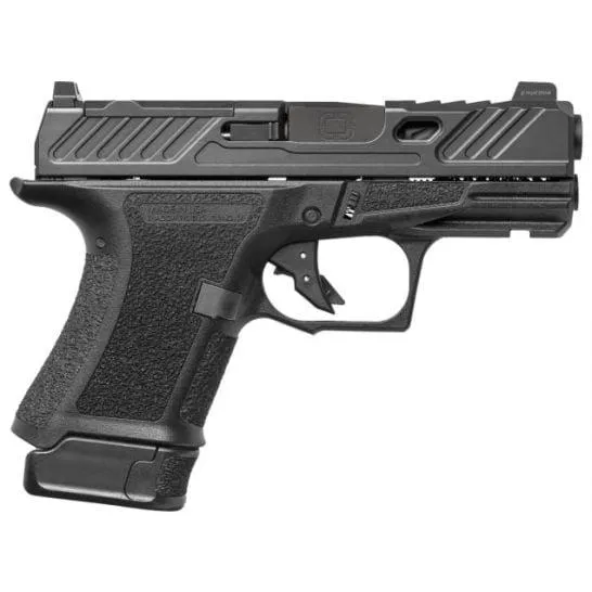 Shadow Systems CR920 Elite 9mm Pistol, 3.41" Barrel, Black Frame, Optic Slide - View 2