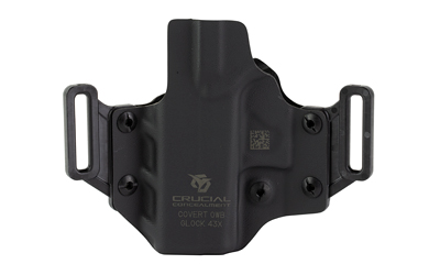 Crucial Concealment 1002 Covert Kydex OWB Holster Right-Hand Black - View 3