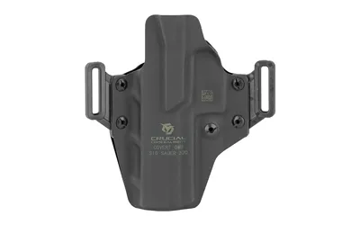 Crucial Concealment 1003 OWB Holster Right Hand Kydex Black Sig Sauer P320 - View 3